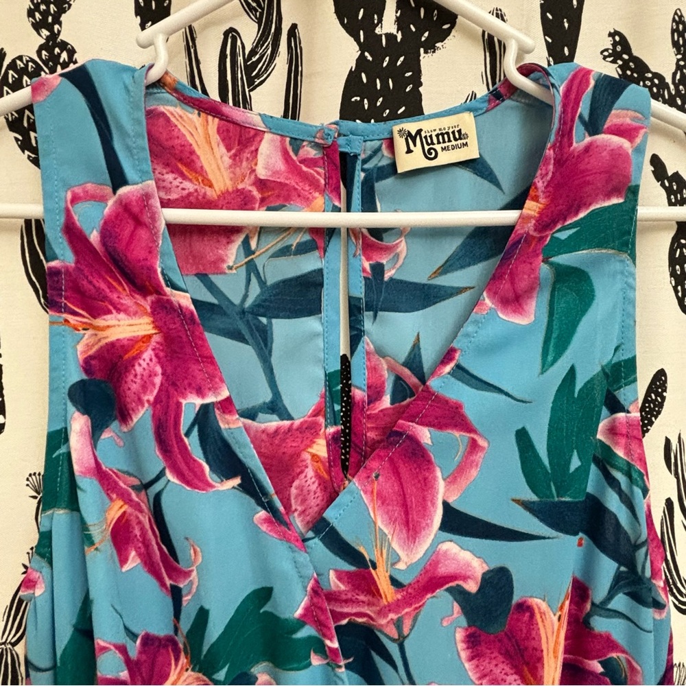 Show Me Your MuMu Riri Sea Lilies Romper EUC - Picture 6 of 12